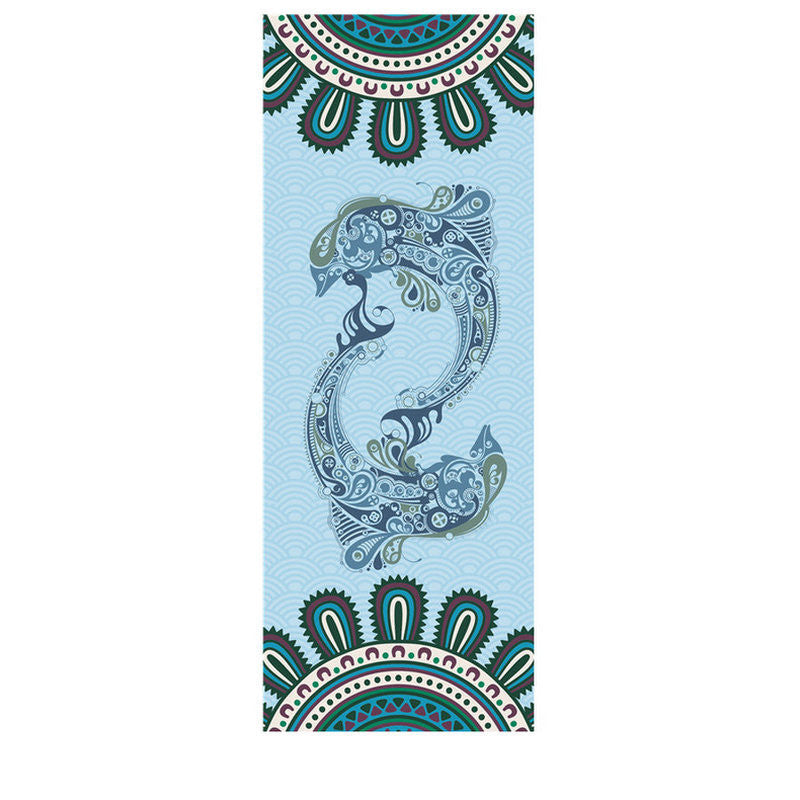 Yoga Mats - Zen Designs - Rubber Suede