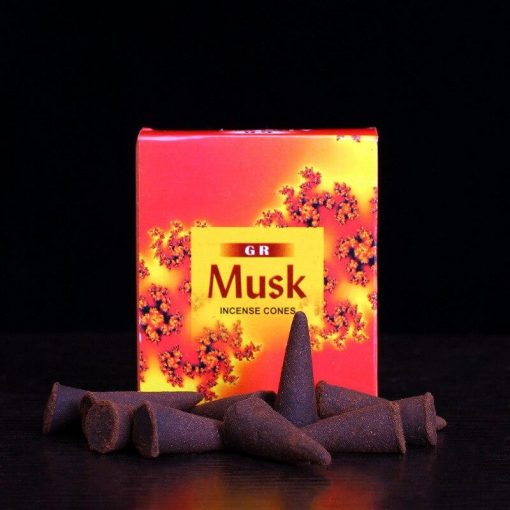 India Air Purification Safflower Musk Incense Tower Aromatherapy Incense Incense