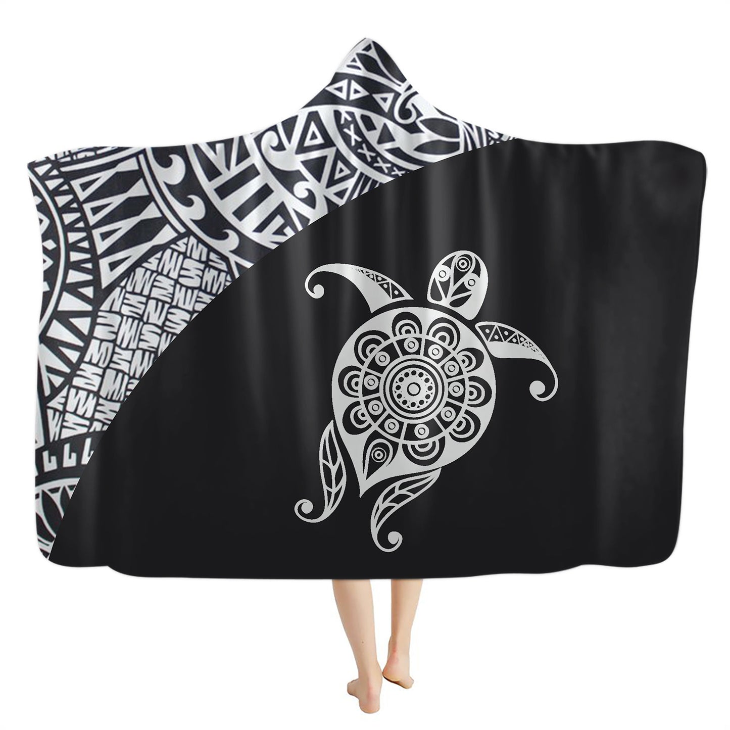 Bohemian Turtle Hooded Blanket Activities Flannel Blanket Flannel Blanket Wholesale