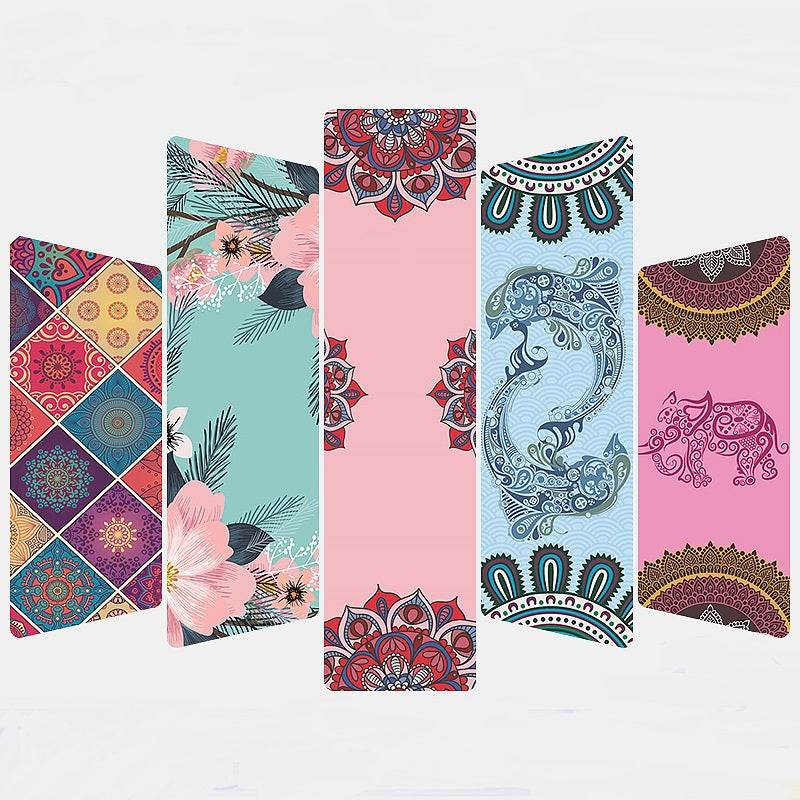Yoga Mats - Zen Designs - Rubber Suede