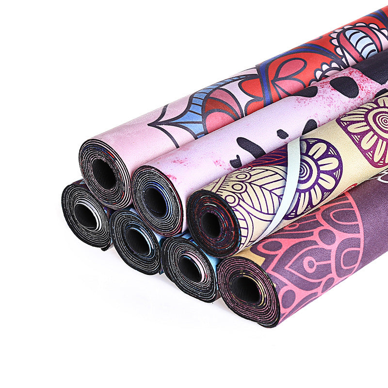 Yoga Mats - Zen Designs - Rubber Suede