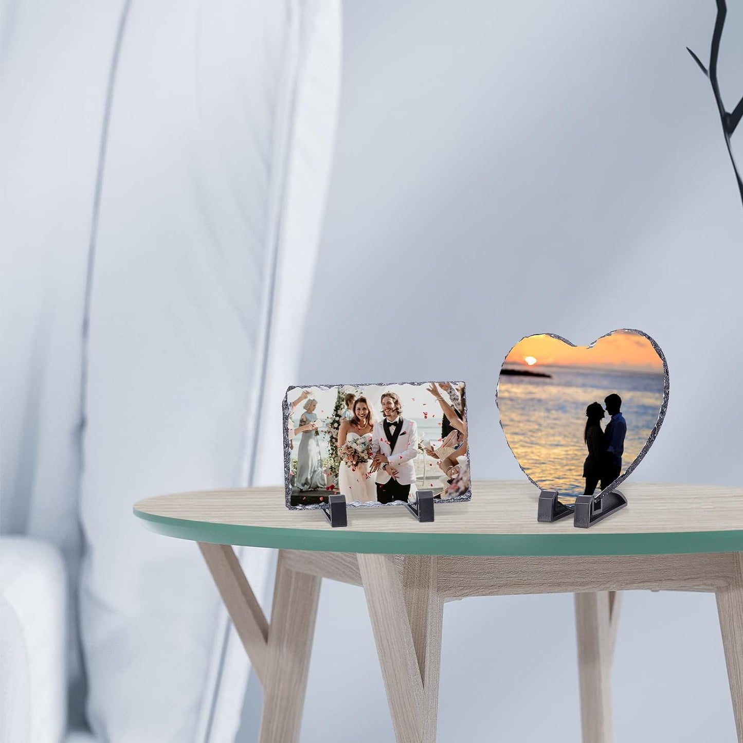 Slate Rock Photo Gift - Valentine's Day Special - Customize Me